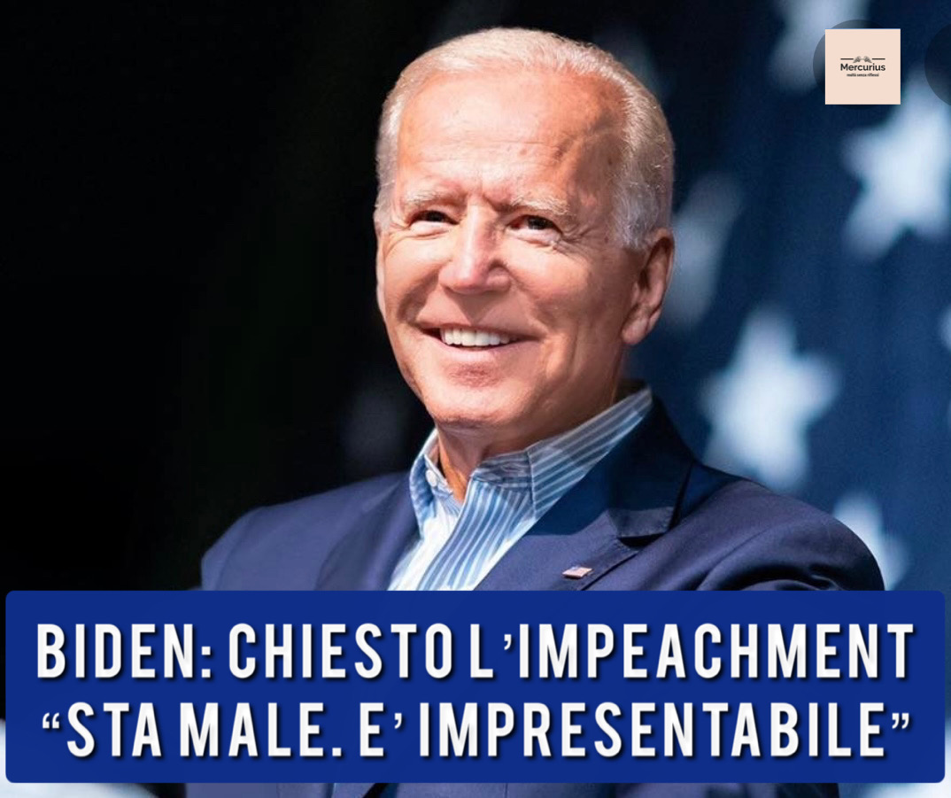 Joe Biden, chiesto l’impeachment: “Sta male, l’ora è arrivata”. Voci drammatiche sul suo stato di salute