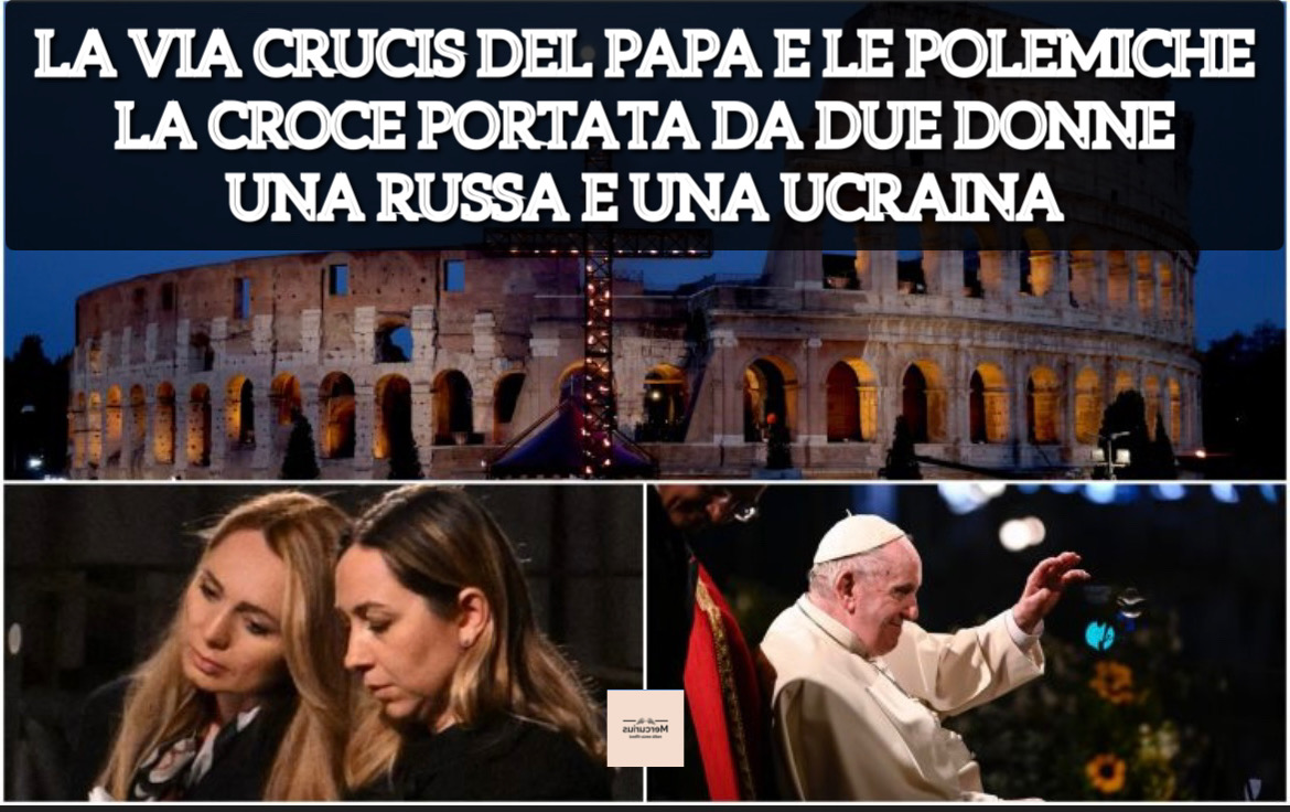 Via Crucis con il Papa oscurata dai media cattolici ucraini. Ma Francesco tira dritto