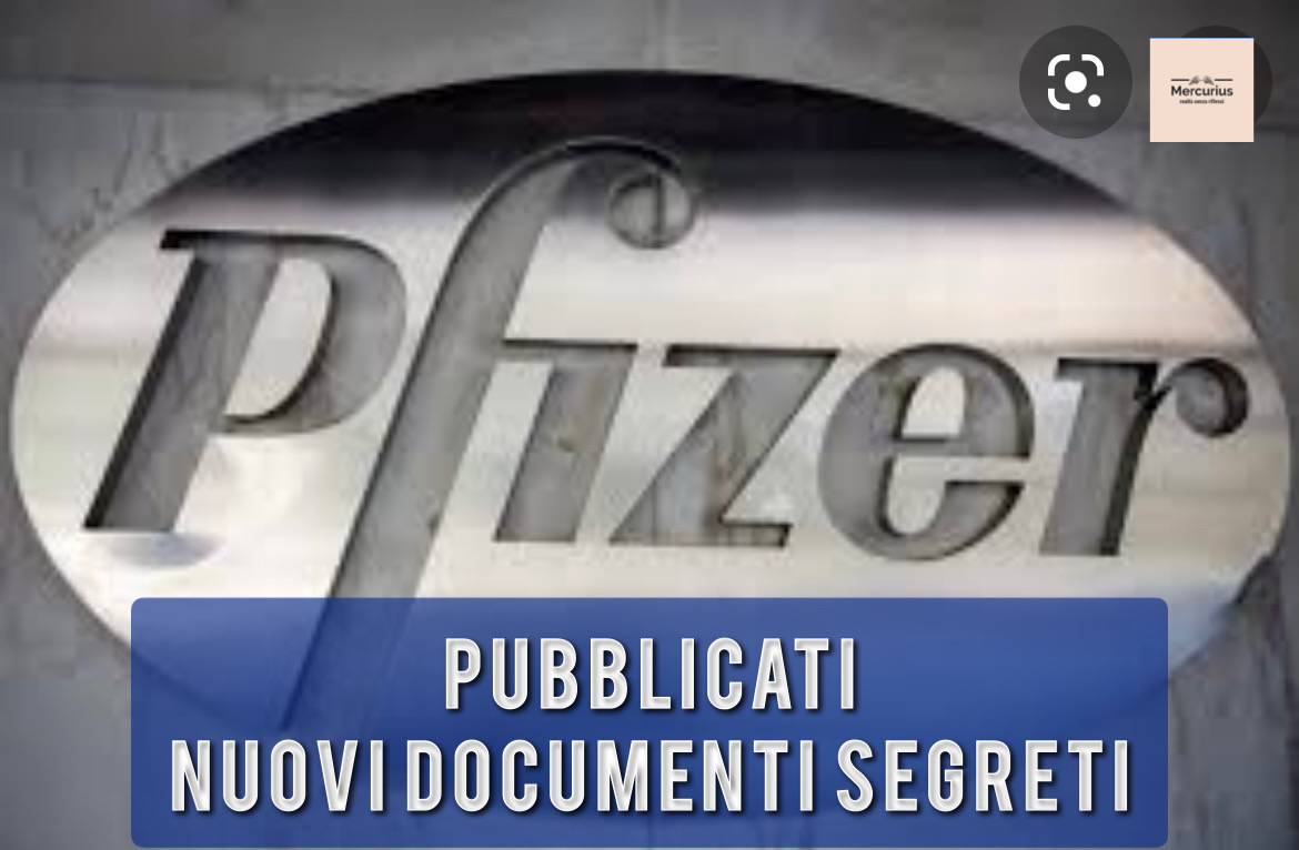 11.000 pagine: pubblicati nuovi documenti segreti PFIZER
