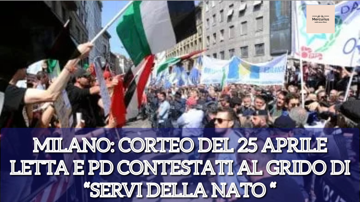 25 aprile, Pd contestato a Milano: «Servi della Nato fuori dal corteo»