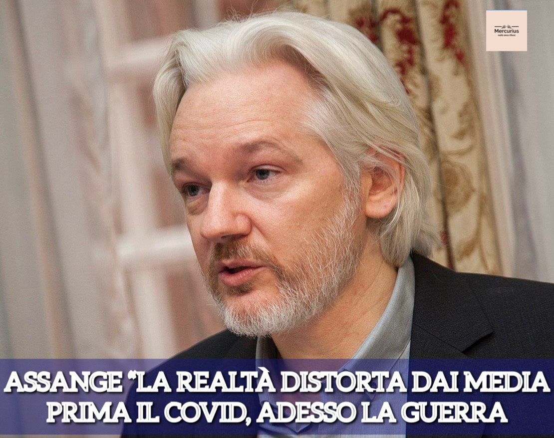 Julian Assange: «Nessuno capisce cosa sta realmente succedendo nel mondo» per le bugie dei media