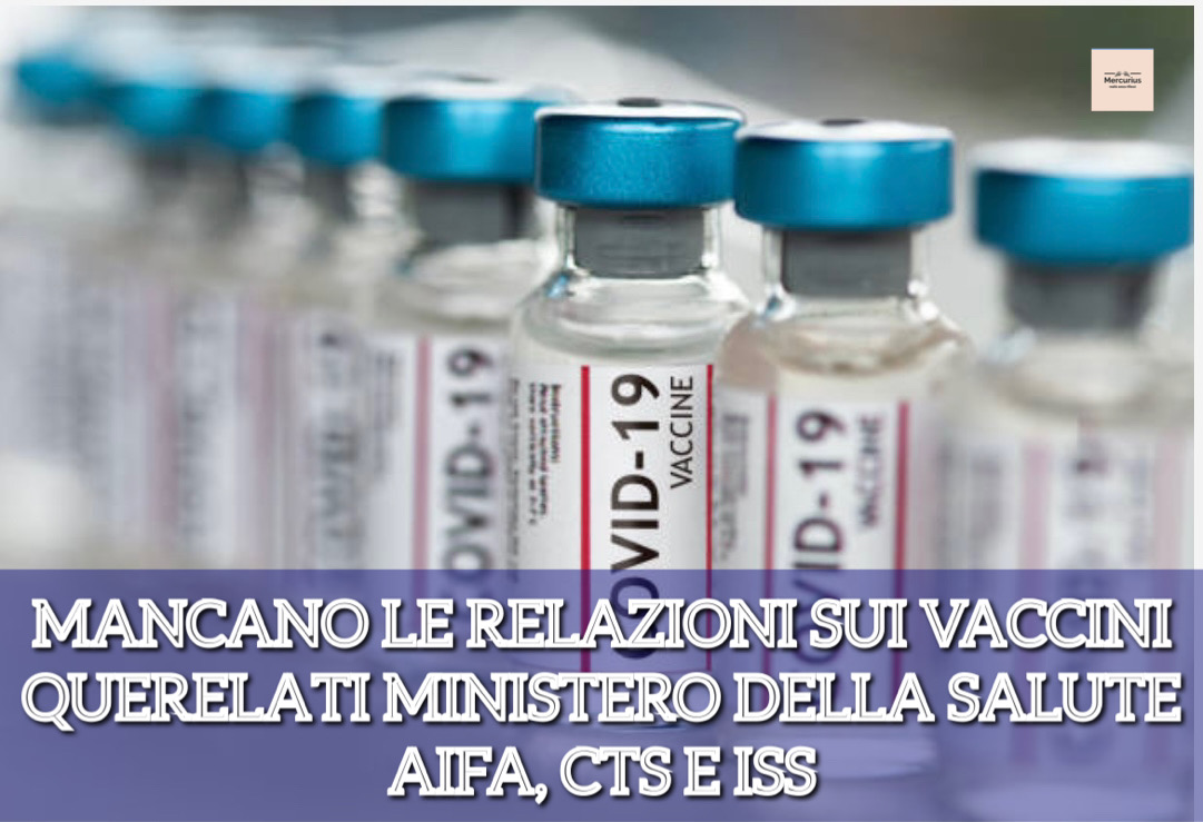 Querela per Aifa, Ministero della Salute, Iss e Cts: mancano le relazioni sui vaccini