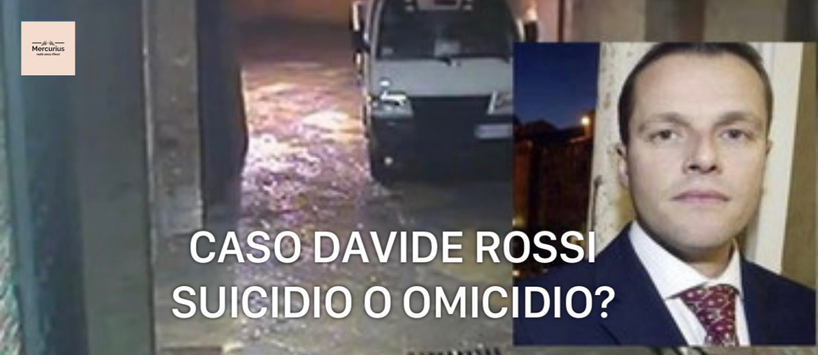 IL CASO DAVIDE ROSSI: UN SUICIDIO SOSPETTO